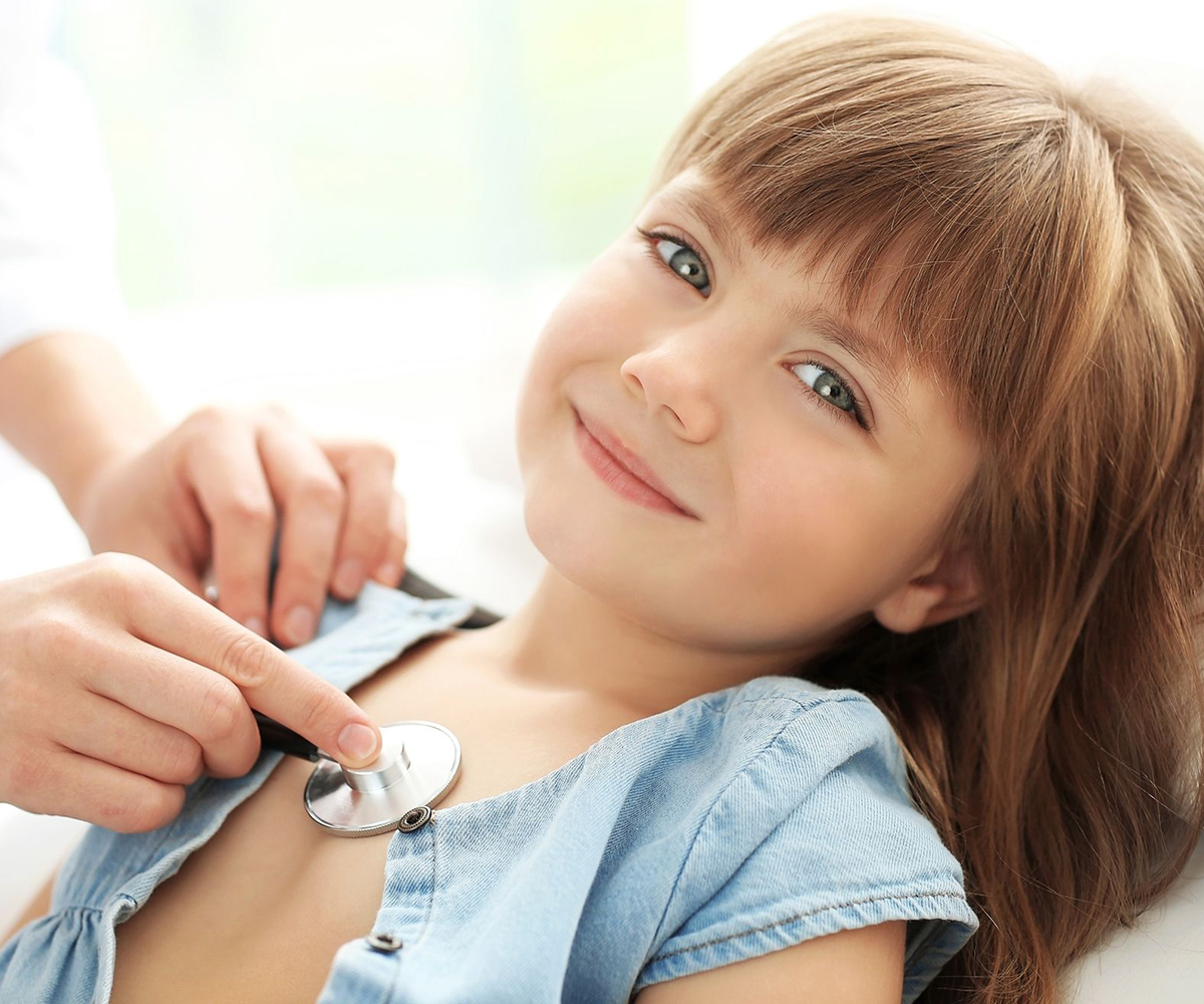 Doctor with patient